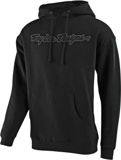 Troy Lee Designs Signature Pullover Sweatshirt Black