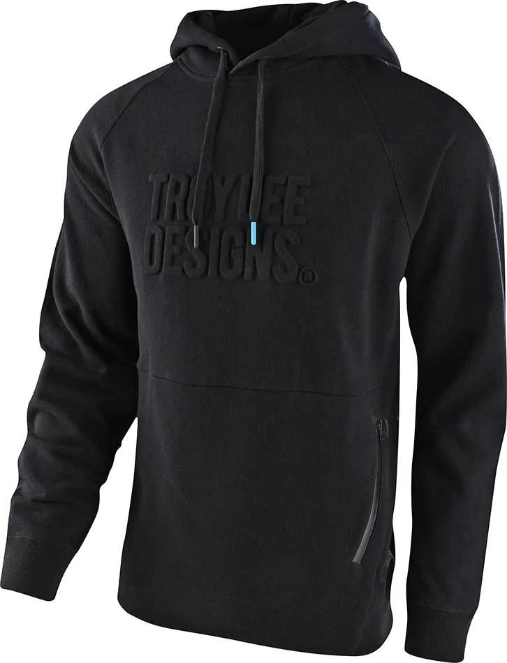 Troy Lee Designs Blackout Embossed Pullover Sweatshirt Black 1 Troy Lee Designs Blackout Embossed Pullover Sweatshirt Black