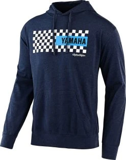 Troy Lee Designs Yamaha Checkers Pullover Sweatshirt Navy
