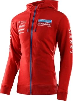 Troy Lee Designs Gas Gas Team Zipup Sweatshirt Red
