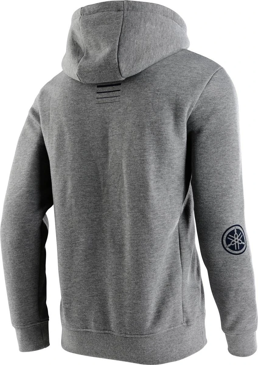 Troy Lee Designs Yamaha OW-22 Pullover Sweatshirt Heather Gray 2 Troy Lee Designs Yamaha OW-22 Pullover Sweatshirt Heather Gray - Image 2