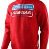 Troy Lee Designs Gas Gas Team Stock Pull Over Sweatshirt Red Heather