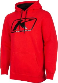 Klim K Corp Pullover Sweatshirt Red/Black Metallic