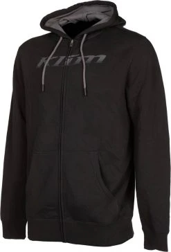Klim Shadow Zip-Up Sweatshirt Black/Asphalt