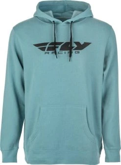 Fly Racing Corporate Pullover Hoodie Sweatshirt Dusty Slate