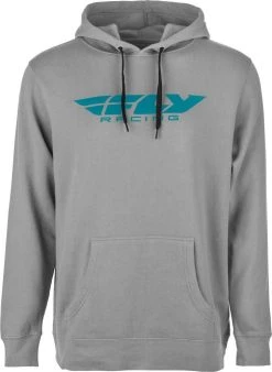 Fly Racing Corporate Pullover Sweatshirt Grey/Blue
