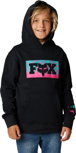 Fox Racing Nuklr Youth Pullover Sweatshirt Black