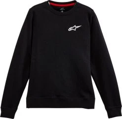 Alpinestars Ageless Womens Chest Crew Sweatshirt Black