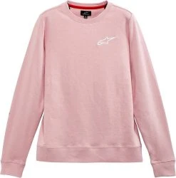Alpinestars Ageless Womens Chest Crew Sweatshirt Pink