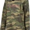 Klim Coast Womens Pullover Sweatshirt Forest Camo/Knockout Pink