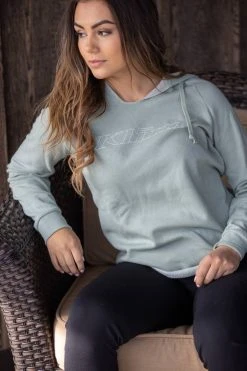 Klim Coast Womens Pullover Sweatshirt Sage/White -Carhartt Online 5211017 3