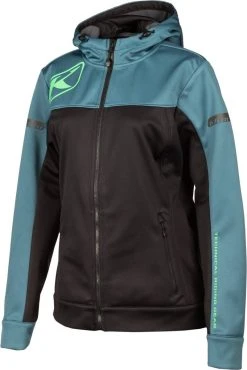 Klim Evolution Womens Pullover Sweatshirt Petrol/Wintermint
