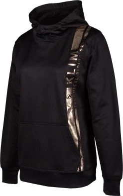 Klim Vista Womens Pullover Sweatshirt Black/Rose