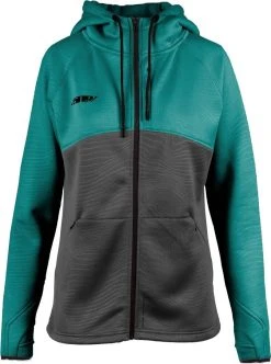 509 Tech Zip Womens Hoodie Sweatshirt Emerald