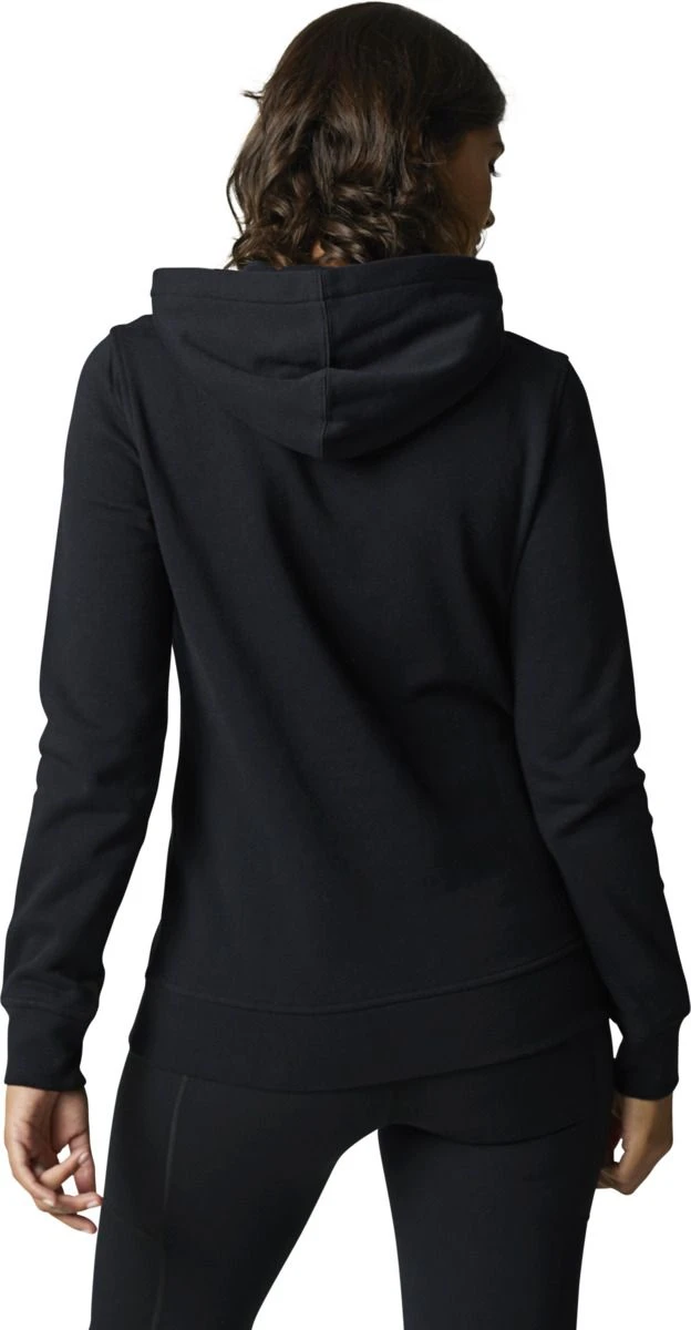 Fox Racing Boundary Womens Pullover Sweatshirt Black/Pink 2 Fox Racing Boundary Womens Pullover Sweatshirt Black/Pink - Image 2