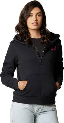 Fox Racing Fox Head Sasquatch Womens Sweatshirt Black