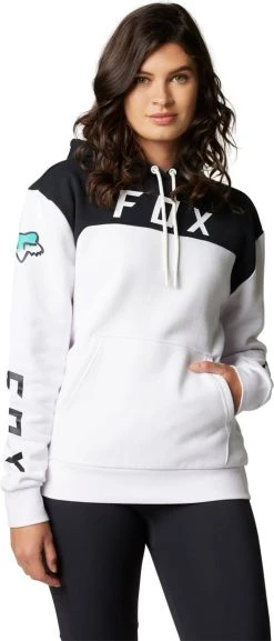 Fox Racing Fgmnt Womens Pullover Sweatshirt White